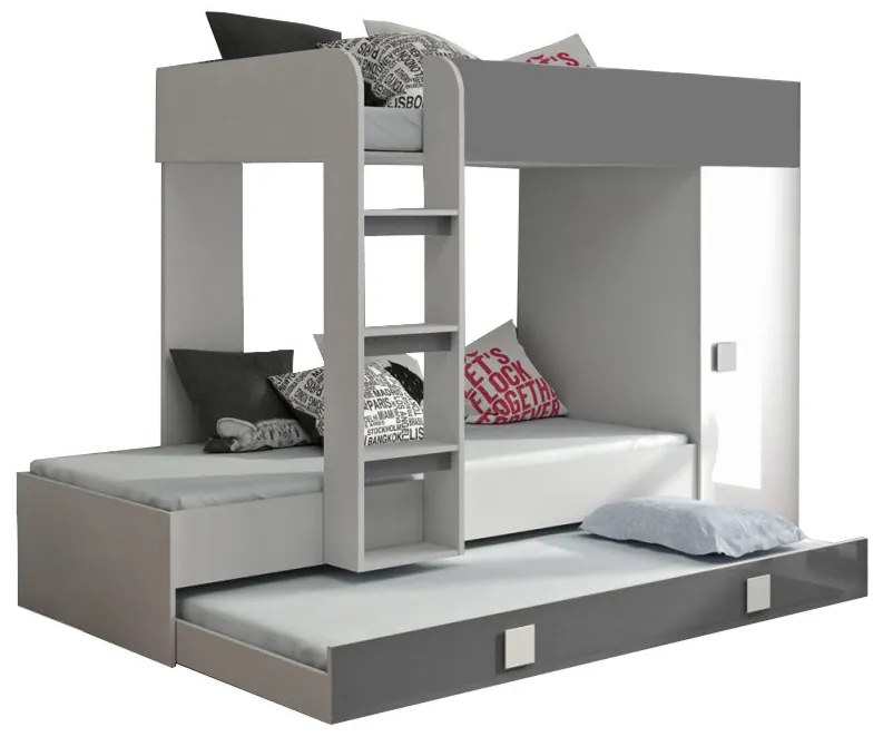 SB Multifunkčná posteľ Toledo 2 Farba: Sivá
