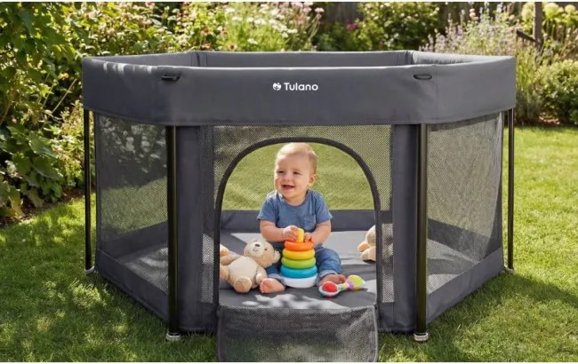 Detská ohrádka Cozy 30 grafitová