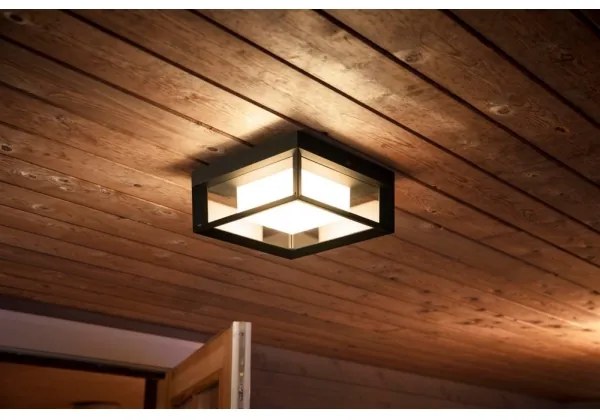 Philips 17438/30/P7 - LED RGB Vonkajšie svietidlo Hue ECONIC LED/15W/230V IP44