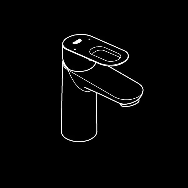 GROHE 23337000 - Umývadlová batéria BAULOOP DN 15 lesklý chróm