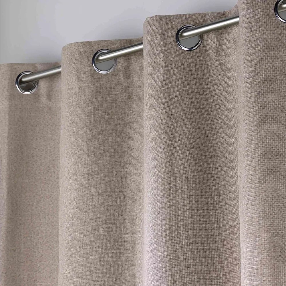 Hnedý zatemňovací záves 140x180 cm Crepuscule – douceur d'intérieur