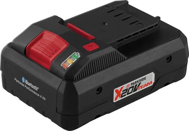 Parkside®  Aku kosačka na trávu 20 V Parm 20 A1 + Smart akumulátor 20 V/4 Ah + Rýchlonabíjačka akumulátora 20 V/4,5 A  (800012836)