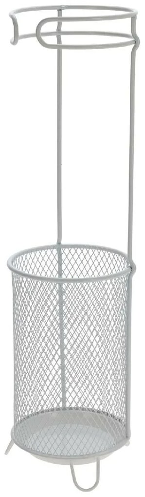 Kovový stojan na dáždniky June White, 50x18 cm