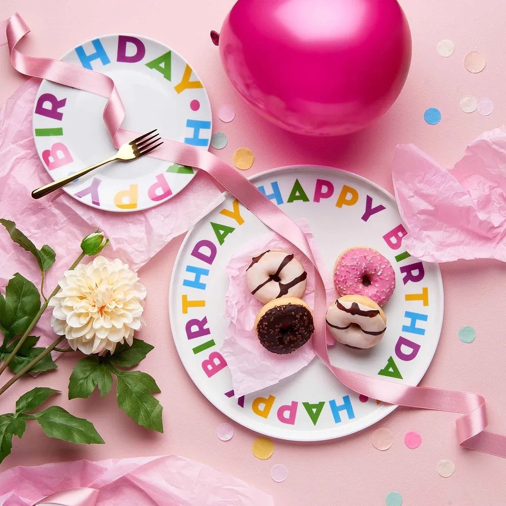 HAPPY BIRTHDAY Tanier 20 cm - mix