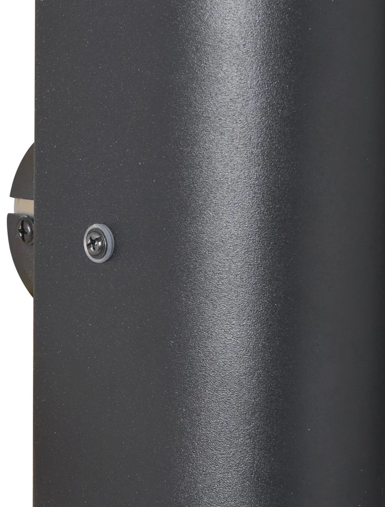 Moderné nástenné svietidlo čierne 2-svetlá - Gotthard