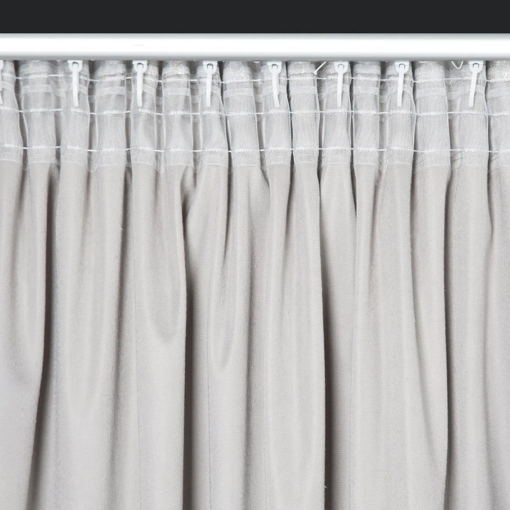 ZATEMŇOVACÍ ZÁVES NA PÁSKE INGRID 140X270 CM VZOROVANÁ