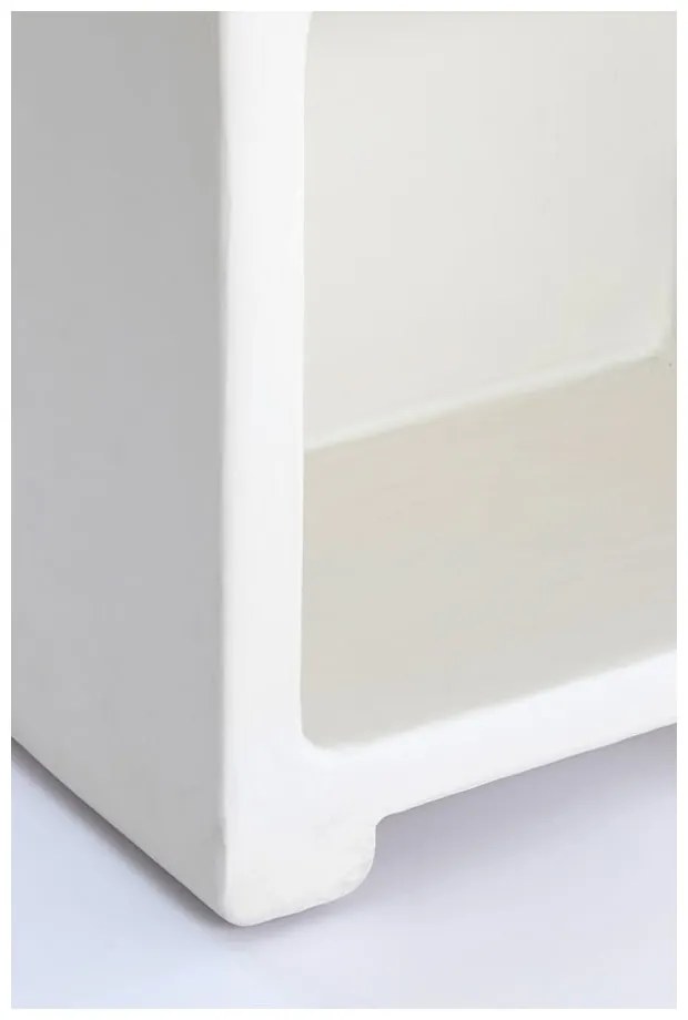 Krémová knižnica 110x190 cm Nahua – Light &amp; Living