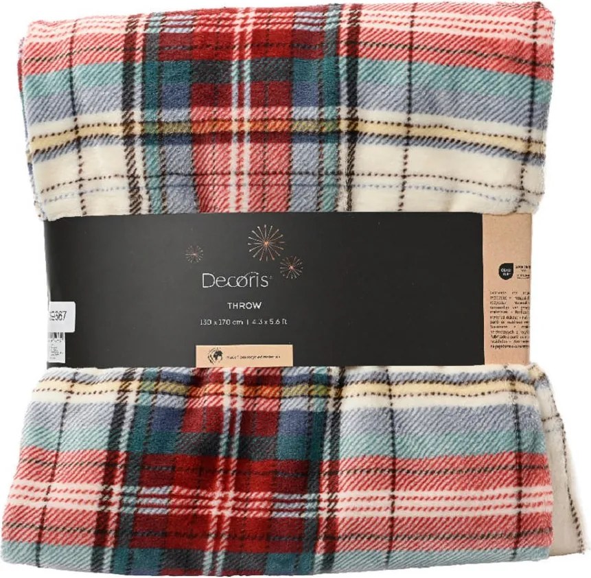 XXXLutz DOMÁCA DEKA, 130/170 cm - Vianočné dekorácie - 003754857902