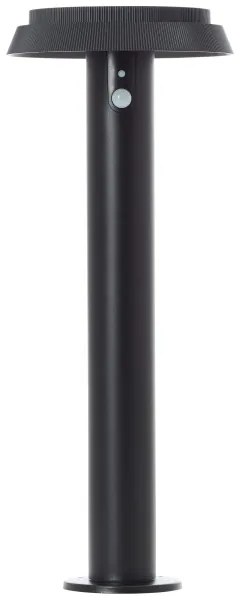 Brilliant - LED Solárna lampa so senzorom ALVERO LED/4W/3,7V 50 cm IP44 čierna