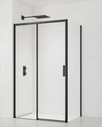 Sprchový kút obdĺžnik 100x80 cm SAT TEX BB SIKOTEXDBB100S80C