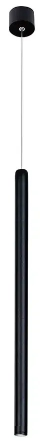 Moderný luster Ultrathin 25 čierne