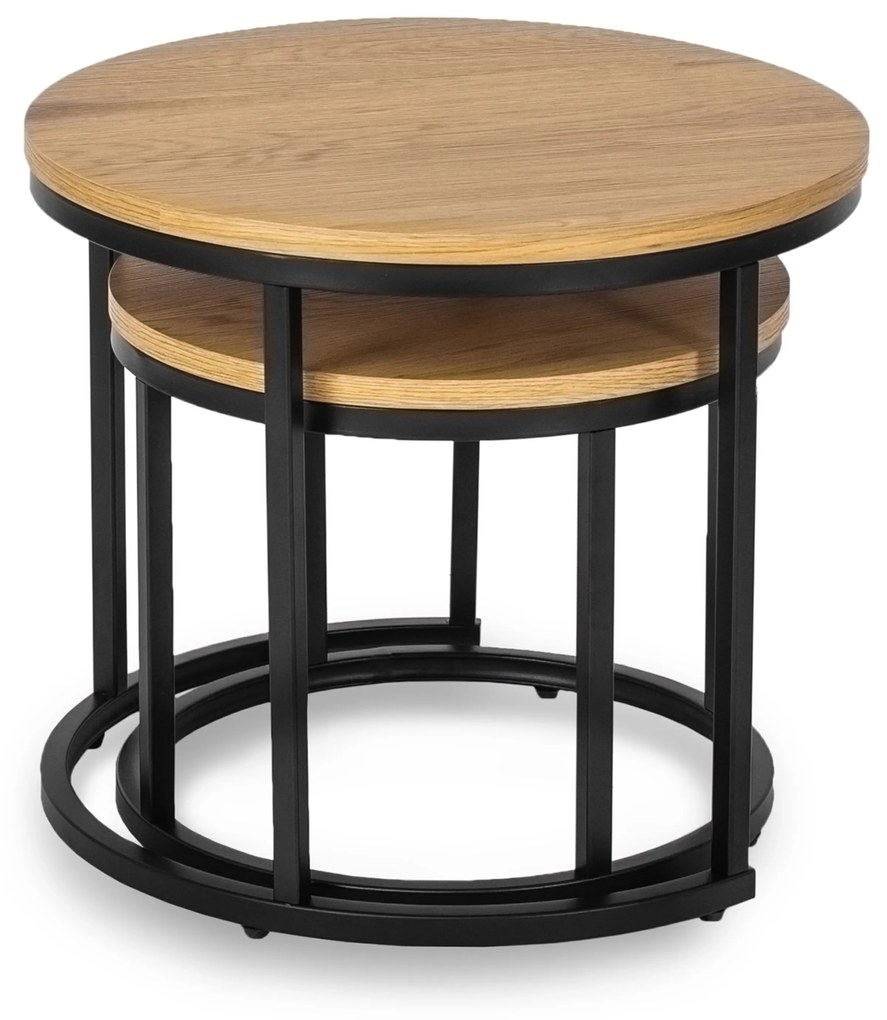 PROXIMA.store - Set konferenčných stolíkov DELIA VEĽKOSŤ: MINI