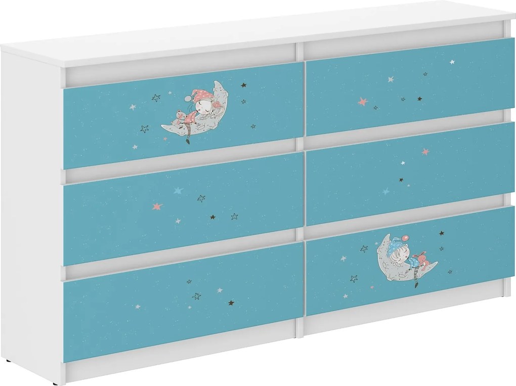 Wooden Toys Detská komoda R-140 ŚPIOCH