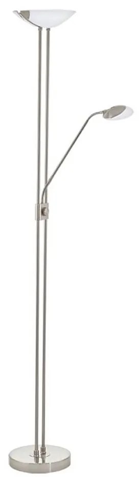 Eglo 93874 - LED stmievateľná lampa BAYA 1 LED/20W + LED/2,5W matný chróm