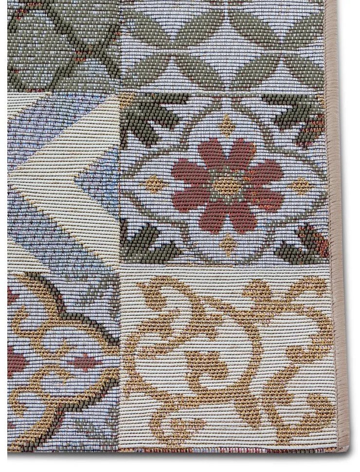 Sivý koberec behúň 75x150 cm Cappuccino Mosaik – Hanse Home