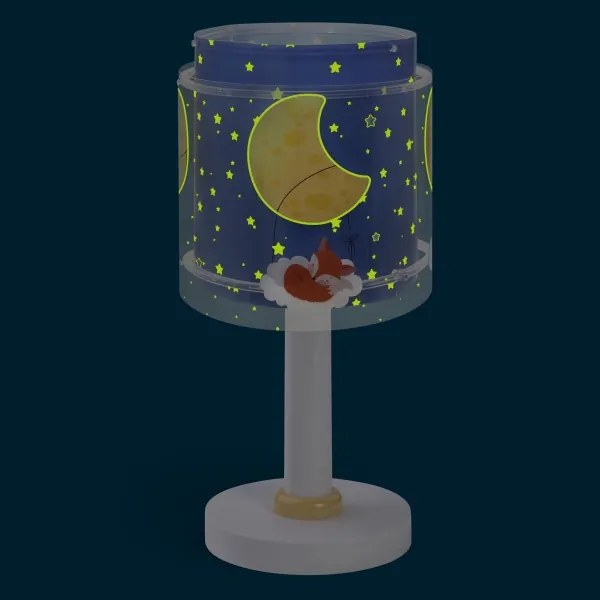 Dalber 76631 - LED detská lampička MOON DREAMS 1xG4/4W/230V modrá