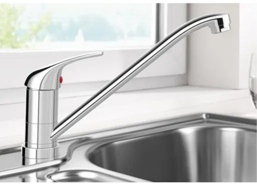 Blanco Daras-F drezová batéria s otočným ramienkom chróm 521 751