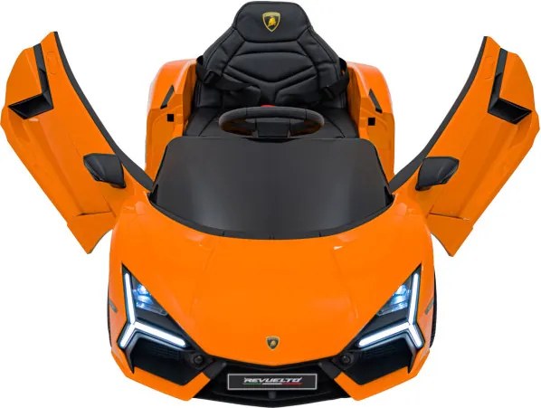 Elektrické autíčko Lamborghini Revuelto oranžové