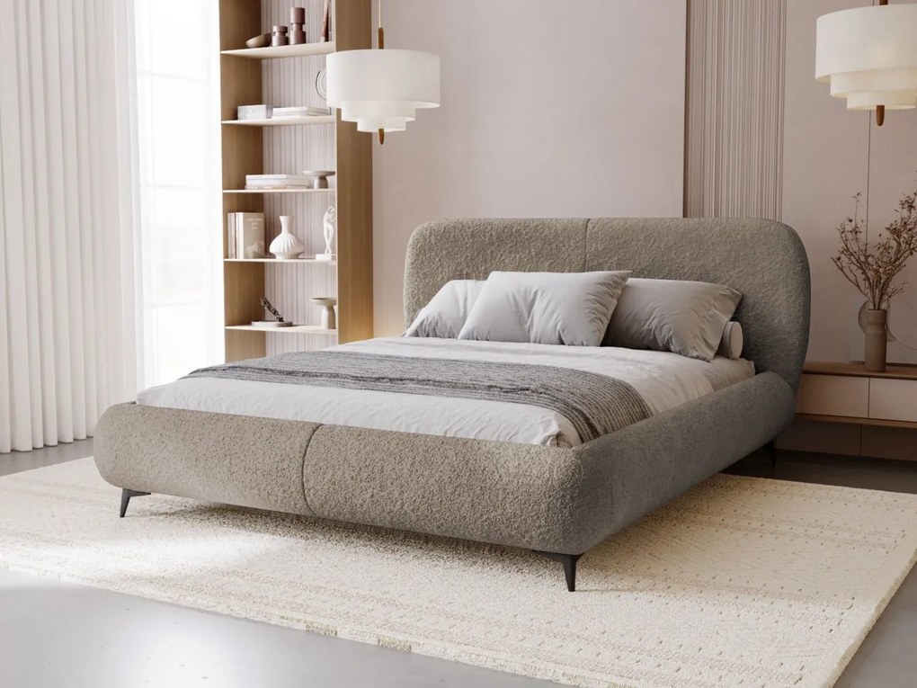 Čalúnená posteľ s úložným priestorom Nizori, Rozmer postele: 200x200, Poťahy: Coral 80