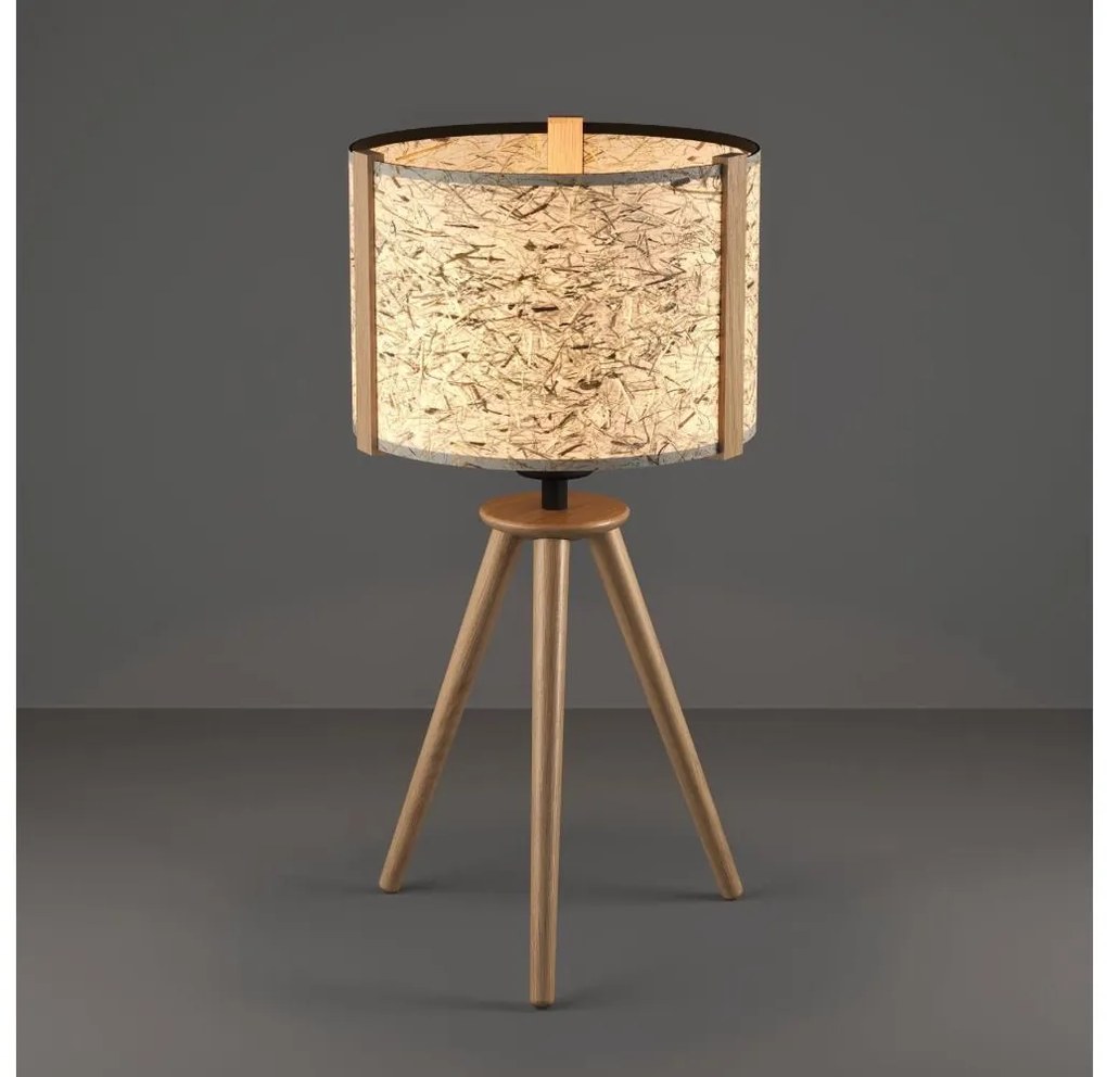 Eglo 390325 - Stolná lampa HONTONGAS 1xE27/25W/230V béžová