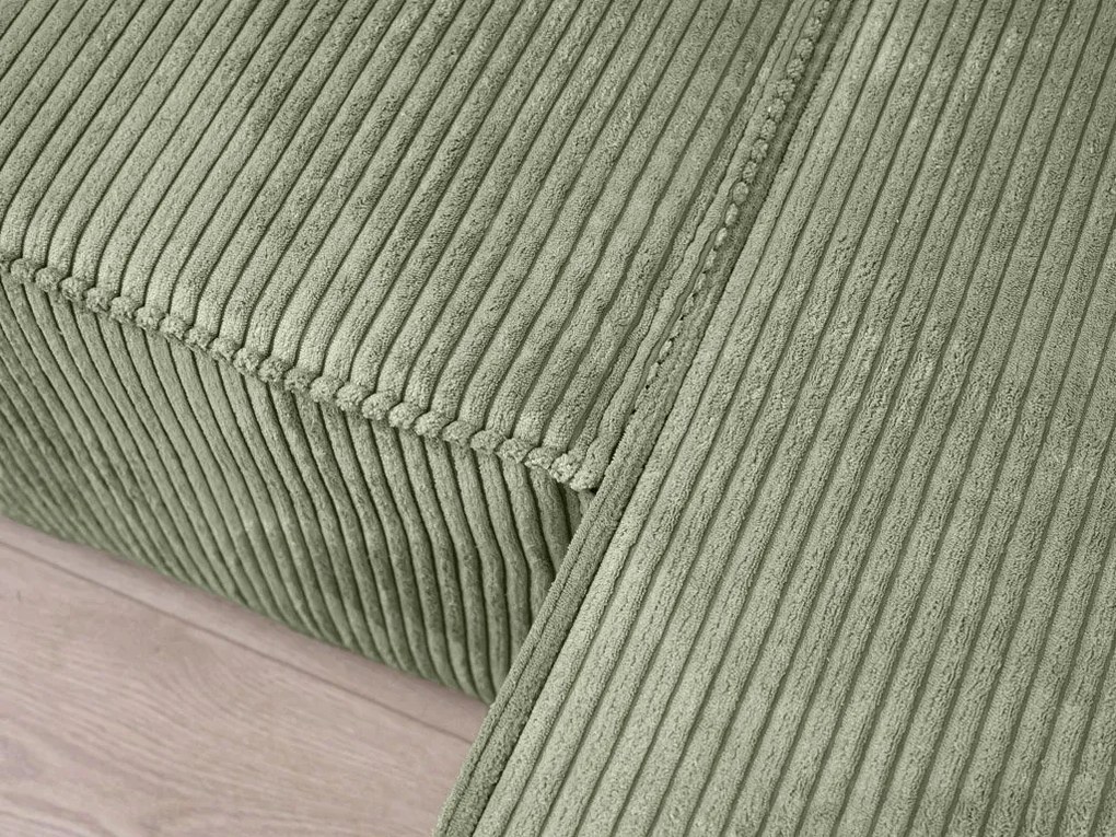 Mentolová rohová pohovka SMART COSARO, obojstranná + 2 vankúšiky ZDARMA