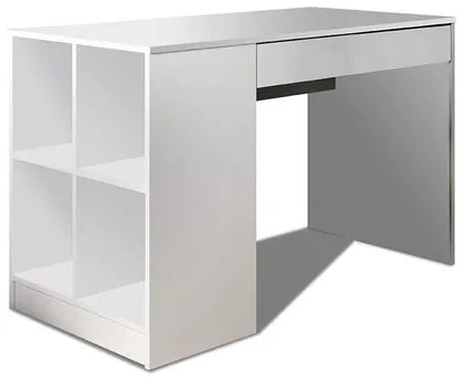 Písací stôl Boxo (biela)