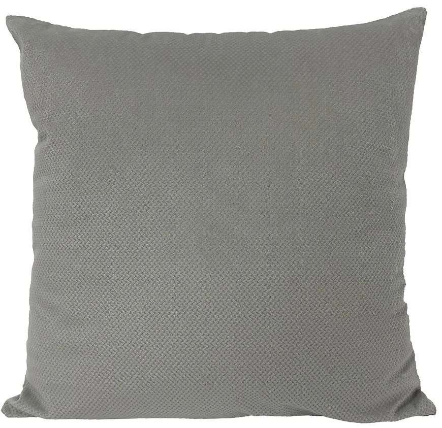 Vankúš PB103 40x40 cm striebro