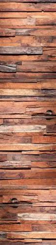 Samolepiace dekoračné pásy DS 007, rozmer 60 cm x 260 cm, drevená stena, Dimex
