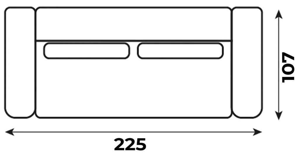 PROXIMA.store - 3-sedačková pohovka NOLI SKUPINA LÁTOK: Skupina 3