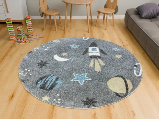 Koberec Lima C276A Rocket Space Grey sivý / krémový kuh