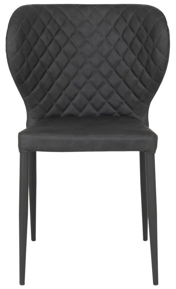 Tmavosivé jedálenské stoličky v súprave 4 ks Pisa – House Nordic