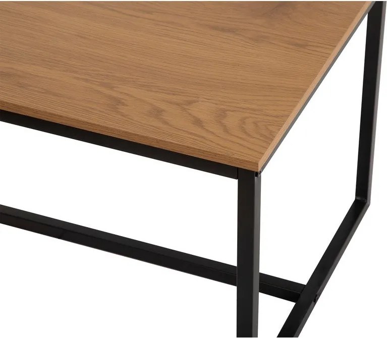 Konferenčný stolík v dekore duba v prírodnej farbe 47x90 cm Norden – Bonami Essentials