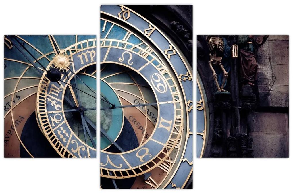 Obraz - Orloj, Praha (90x60 cm)