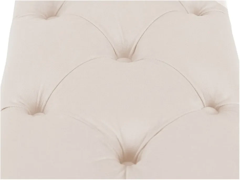 Béžový otoman k posteli s úložným priestorom Kooko Home Manna, 47 × 200 cm