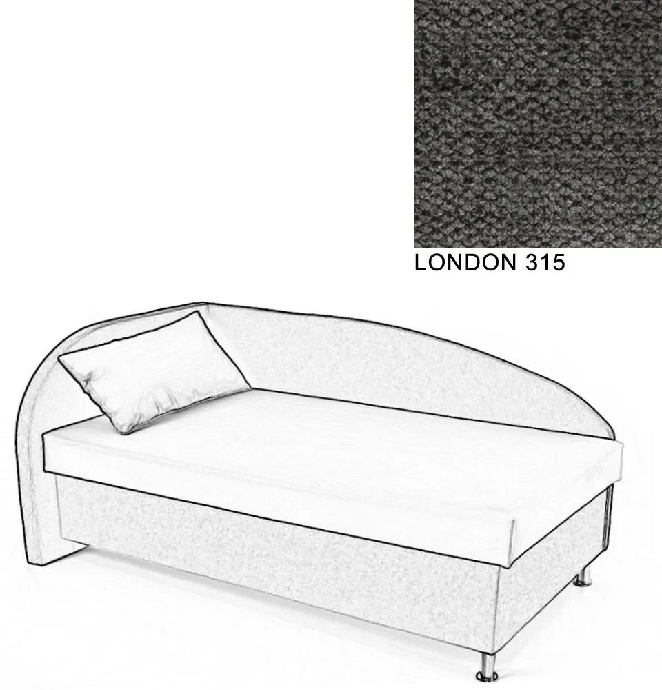 AVA NAVI, ĽAVÁ 120x200 Varianta: LONDON 313