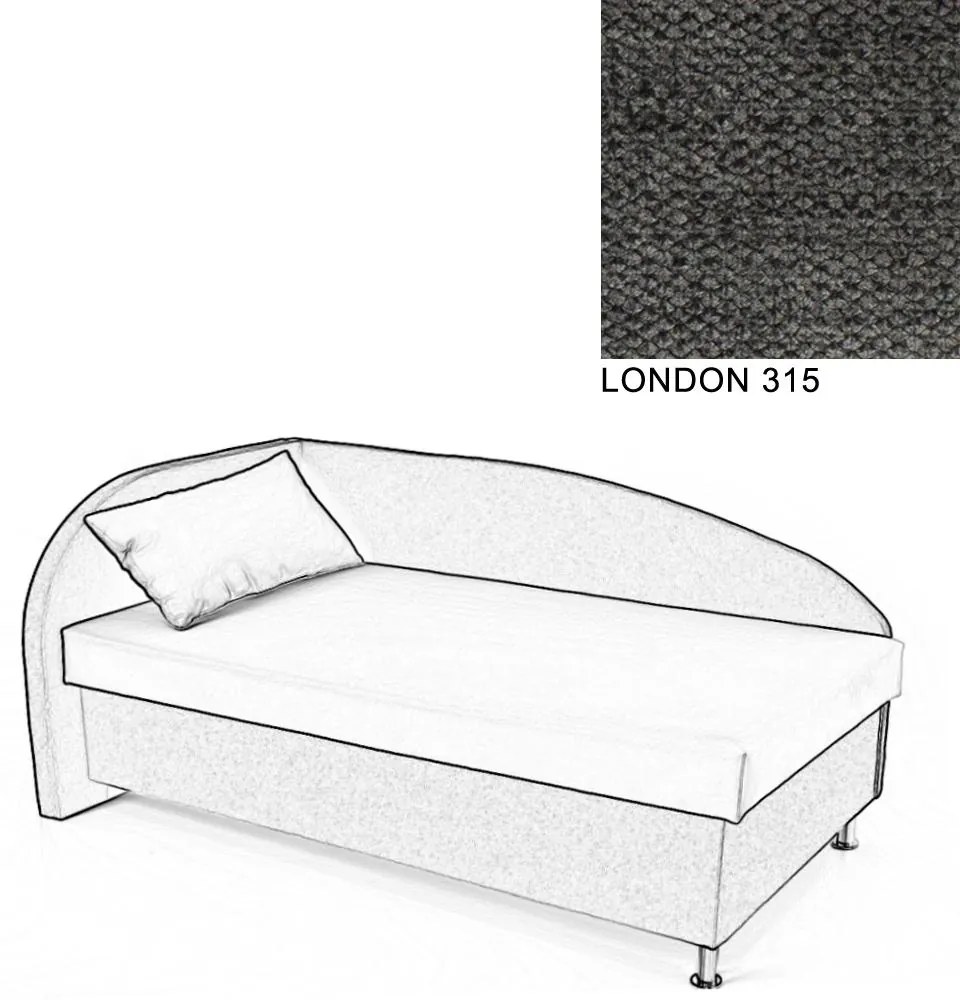 AVA NAVI, ĽAVÁ 120x200 Varianta: LONDON 314