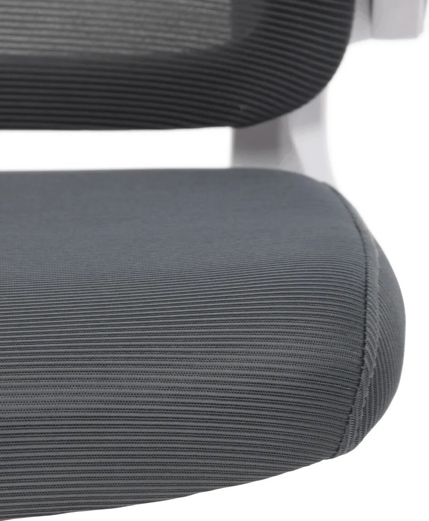 Kancelárska stolička KA-Q843 GREY Farba: Sivá