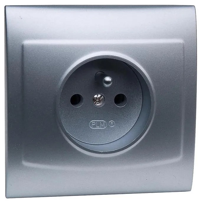 Zásuvka GP-1VZ S Z/U