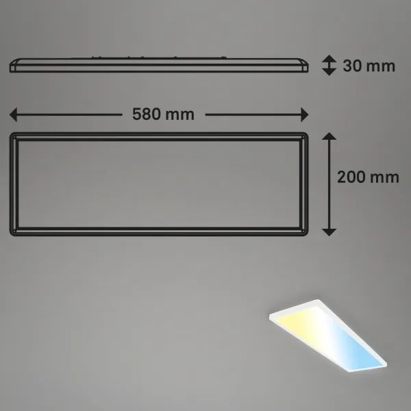Briloner 7403-016 - LED Stmievateľné svietidlo SLIM LED/23W/230V 2700-6500K + DO