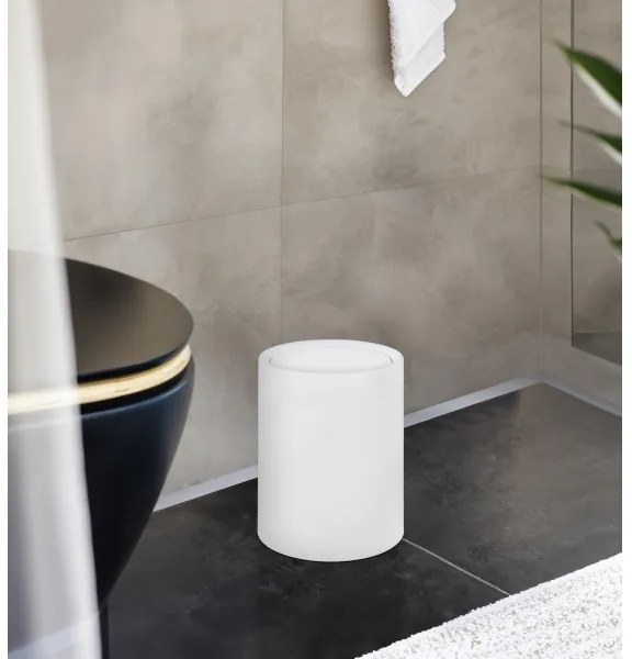 WENKO 25209100 - Kôš ATRI 21x25,5 cm biely