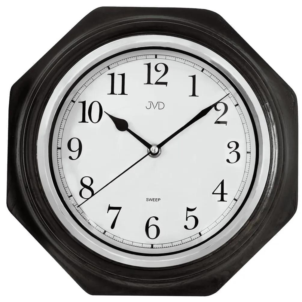 Drevené nástenné hodiny JVD á La Campagne N71.2
