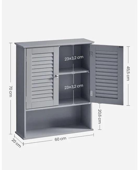 Nástenná skrinka BBC027P36
