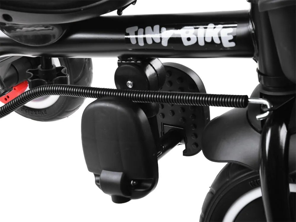 Detská trojkolka Tiny Bike 3 v 1 ružová so strieškou SP0650