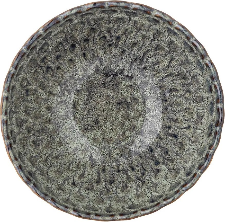 Sivé keramické polievkové misky v súprave 4 ks 625 ml Katrina – Bloomingville