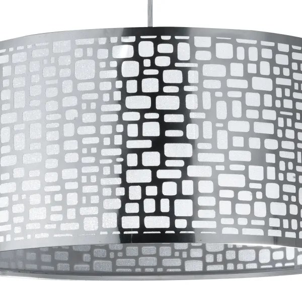 ONLI - Luster na lanku BRUCE 1xE27/15W/230V pr. 45 cm matný chróm