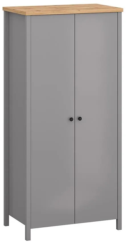 Skriňa 2D Melini Gray F
