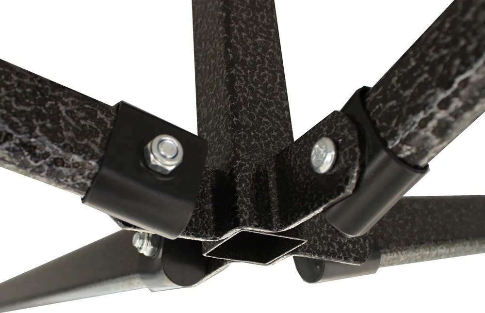 CH Záhradný nožnicový párty stan 3 x 3 m - modrá