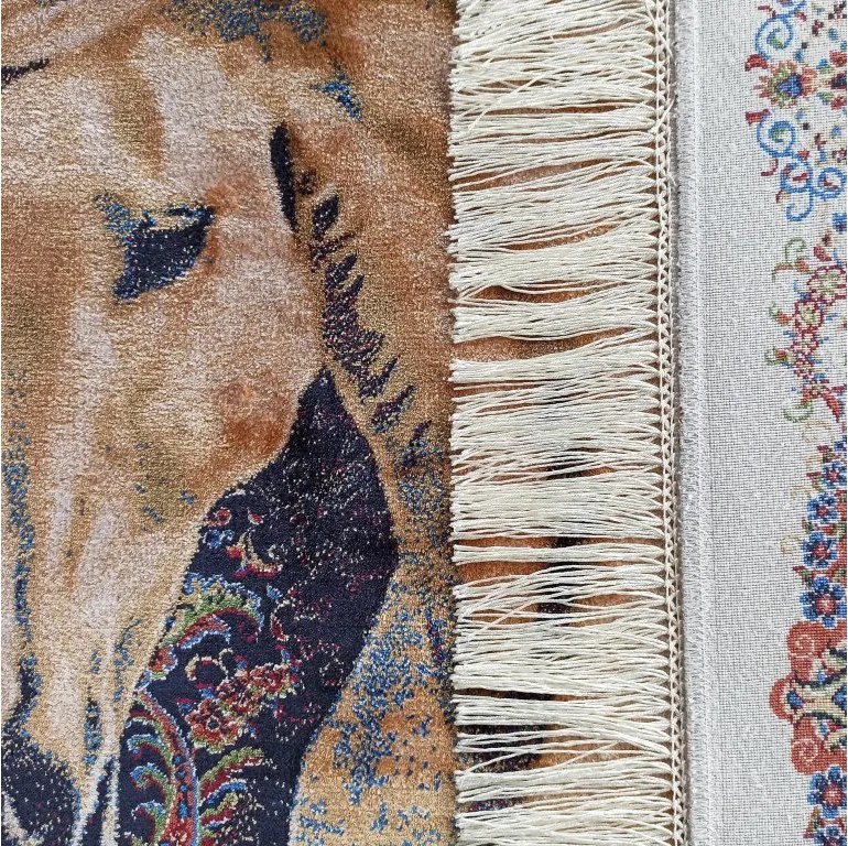 DY Exkluzívny koberec Qum Silk 04 Navy Rozmer: 160x230 cm