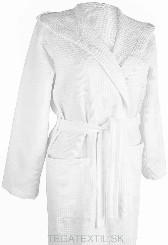 Vaflový župan maslovy Veľkosť: 2XL, strih: léga