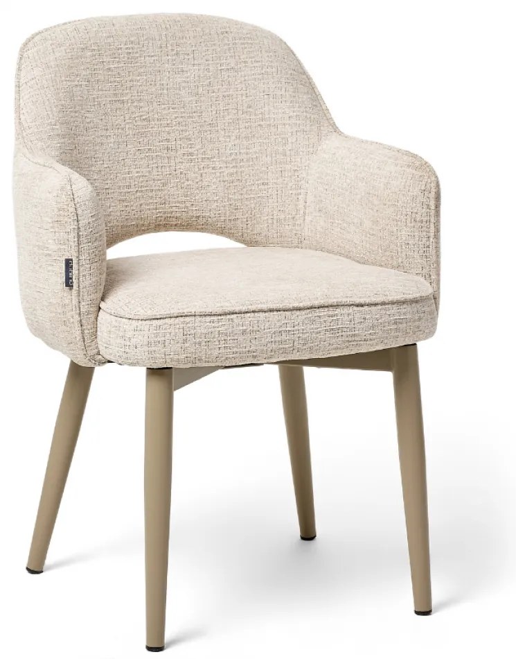 BENTO LINEN ČALÚNENÁ STOLIČKA linen